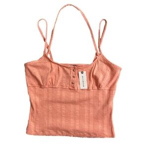 ⭐️ NWT- Anthropologie Pilcro Henley Tank top - size Medium